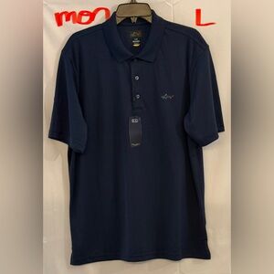 Greg Norman Collection Navy Polo Shirt